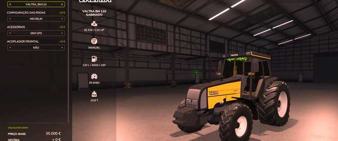 Valtra Valtra BM 100 Landwirtschafts Simulator mod