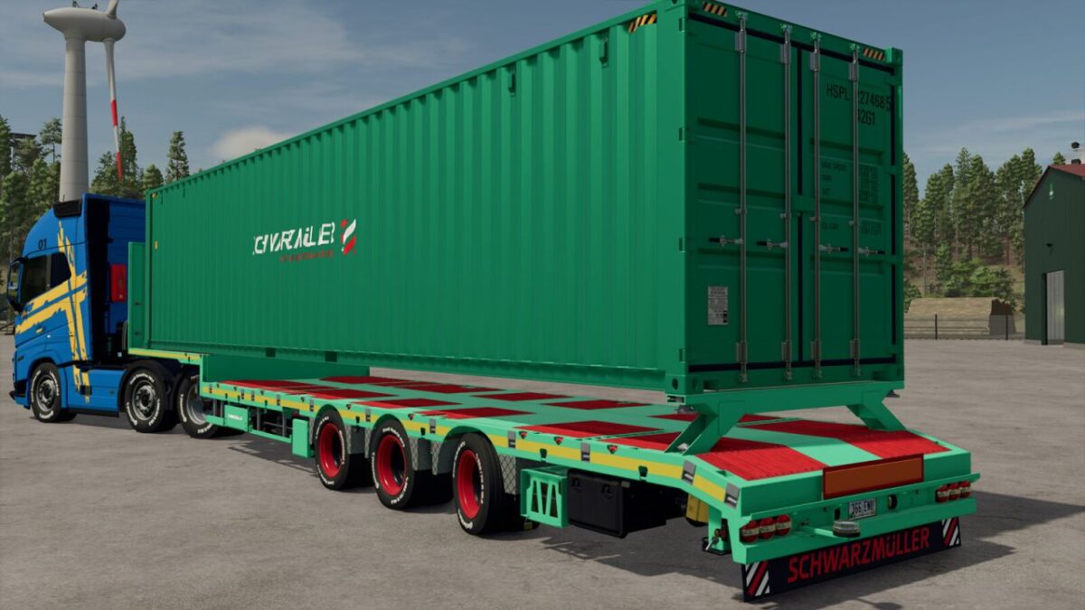 Schwarzmueller 3A Low Loader Trailer - Thumbnail 1