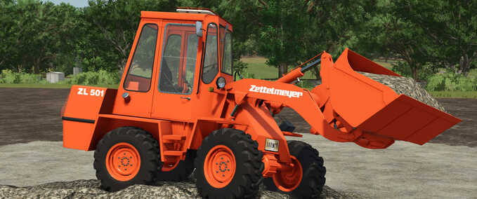 Teleskoplader Zettelmeyer ZL501 Landwirtschafts Simulator mod