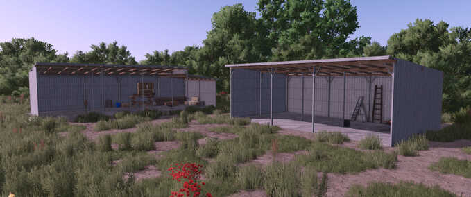 Sheds Poland Metal Sheds Farming Simulator mod