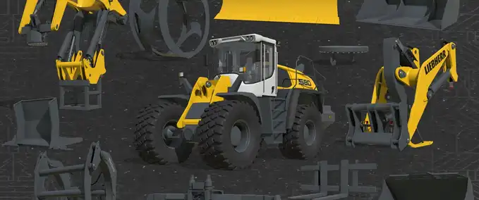 Liebherr L580 Pack Mod Image