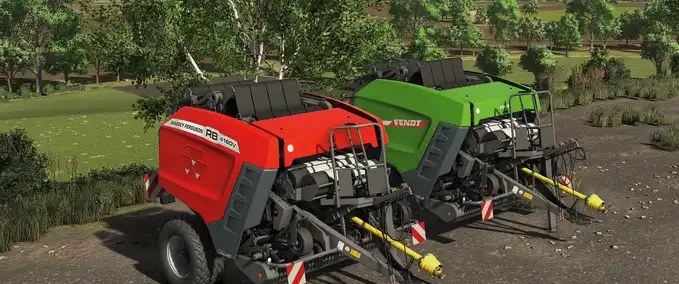 Balers MF Fendt 4160V Balers Farming Simulator mod