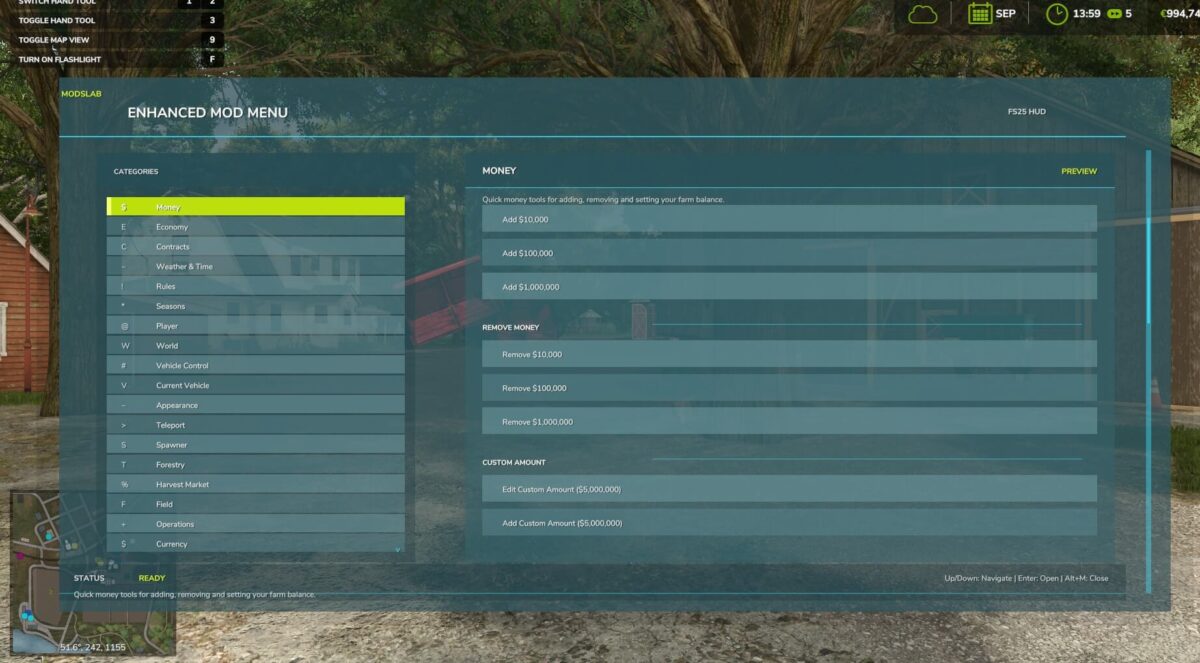 Enhanced Mod and Cheat Menu - Thumbnail 1