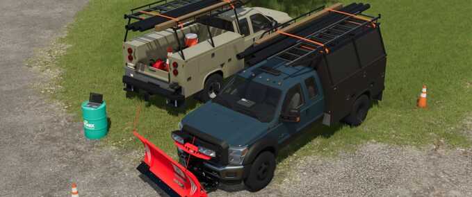 Trucks Ford F450 Service Truck Farming Simulator mod