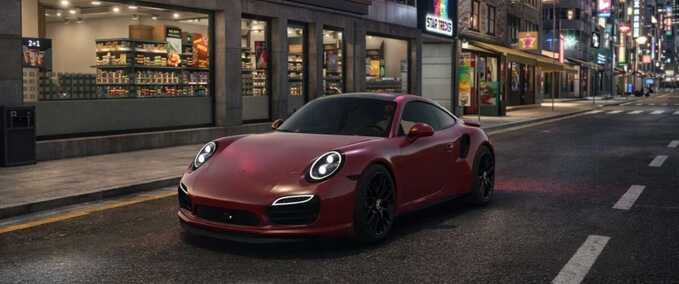 Cars Porsche 911 S Turbo 2014 Farming Simulator mod