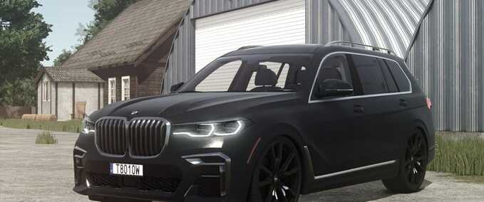 Cars BMW X7 M50i Farming Simulator mod