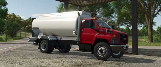 Trucks GMC C8500 Fuel Truck Farming Simulator mod