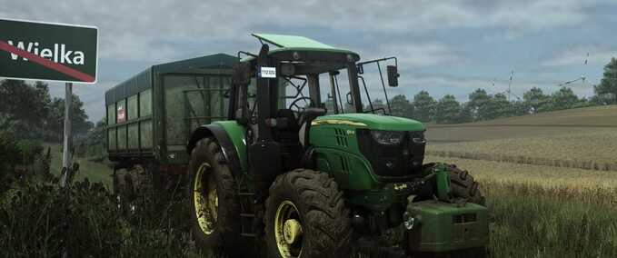 John Deere John Deere 6110M Series Farming Simulator mod