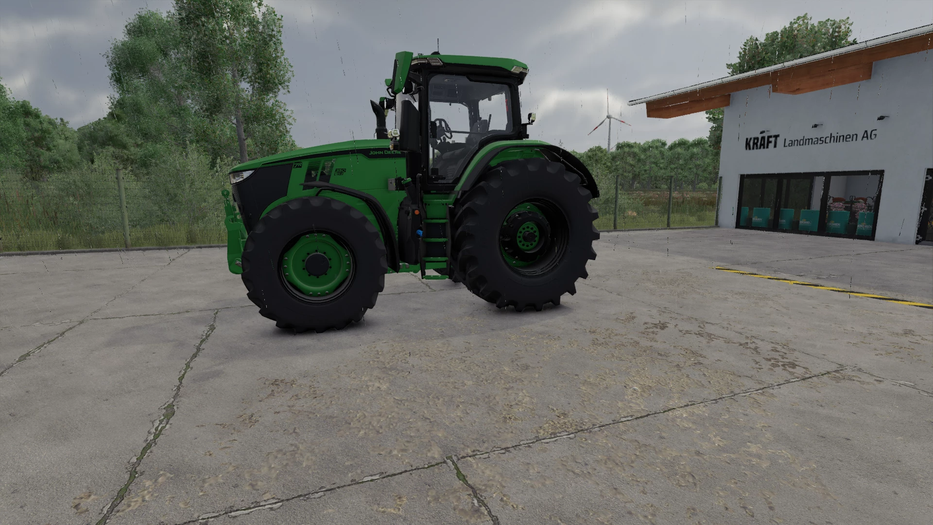 John Deere 7R with Front Loader - Thumbnail 1
