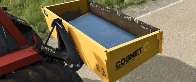 Sonstige Anbaugeräte Cosnet 3-Punkt-Aufbaumulde Landwirtschafts Simulator mod