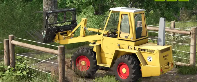 Exevators Kramer Allrad 512 Farming Simulator mod