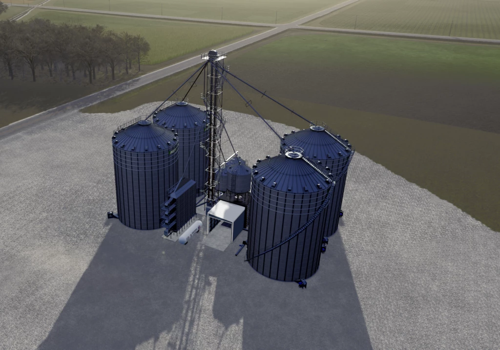 AGI 4 Bin Site - Corn Dryer - Thumbnail 1