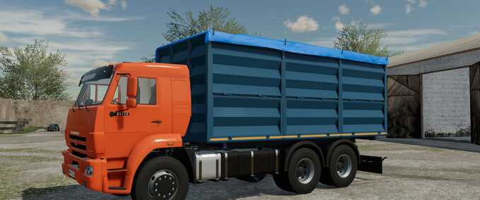 Trucks KamAZ 65115 Farming Simulator mod