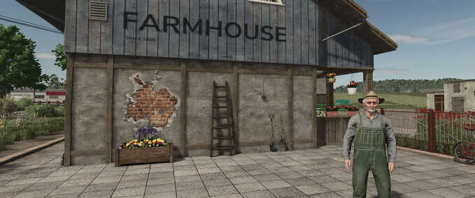 Decoration Placeable Text Farming Simulator mod