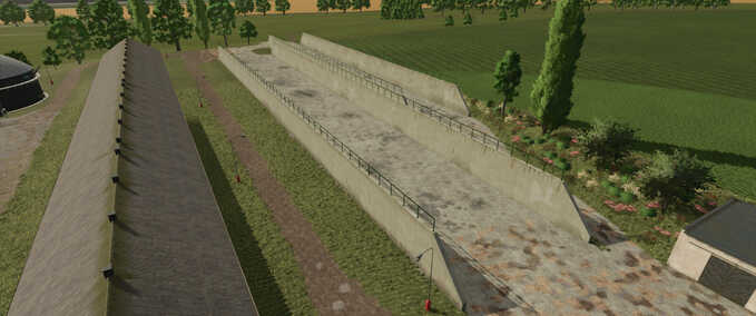 Silos Large Silage Silos Farming Simulator mod