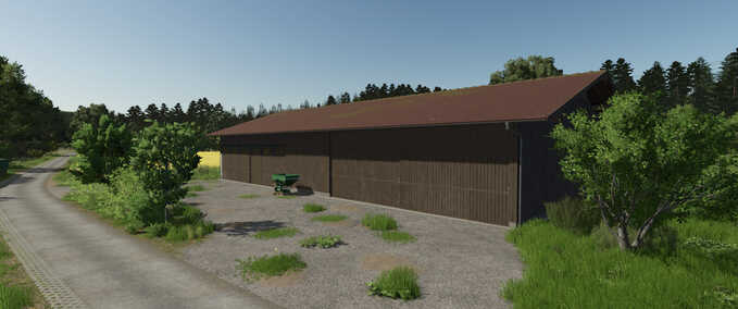 Gebäude Alte Maschinenhalle Landwirtschafts Simulator mod