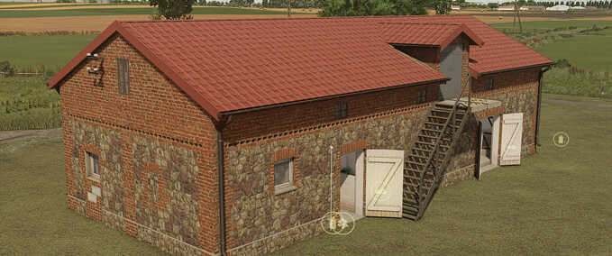 Animal Pens Cow Barn Farming Simulator mod