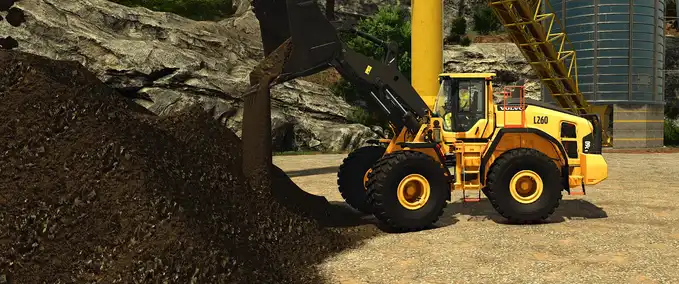 Exevators Volvo L260 Farming Simulator mod