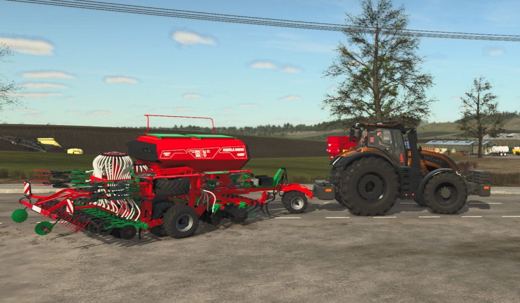 Hi-Vis LED-Lights Tractor Front Weight - Thumbnail 1