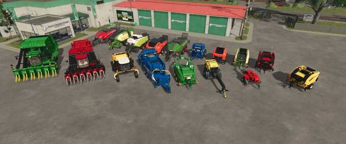 Tools Liftable Pallets and Bales Farming Simulator mod