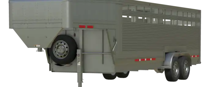 Animal Transport EBY Livestock Trailer Farming Simulator mod