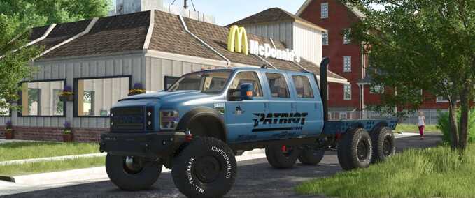 Trucks Ford F550 Super Six Patriot Farming Simulator mod