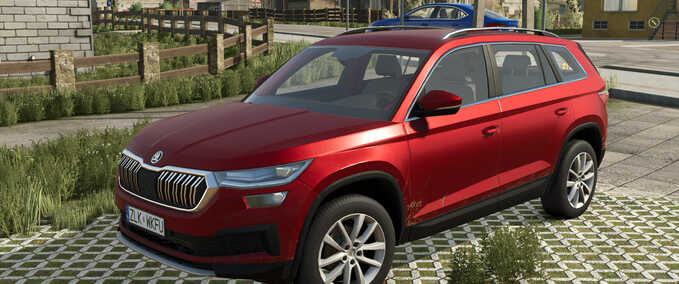 Traffic Vehicles Skoda Traffic Vehicle Pack Farming Simulator mod