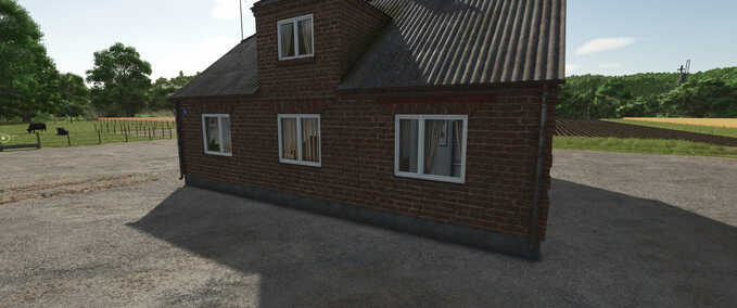 Buildings Polish Brick House Farming Simulator mod