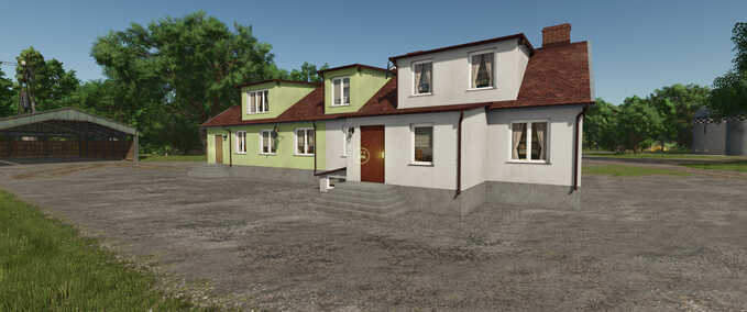 Buildings Multi Family House Farming Simulator mod