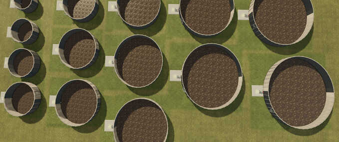 Silos Slurry Pit Pack Farming Simulator mod