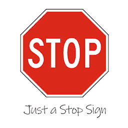 Placeable Stop Sign - Thumbnail 1