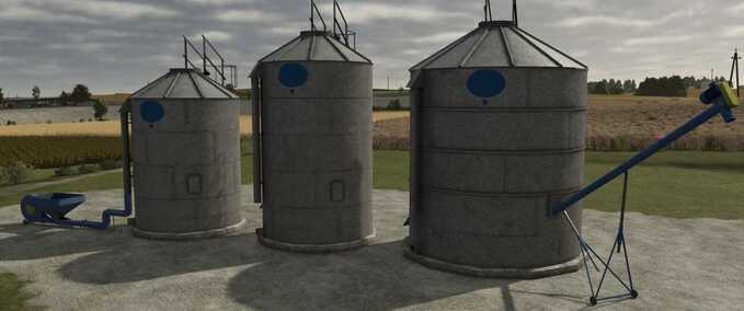 Silos Small Grain Silos Pack Farming Simulator mod