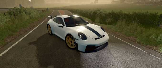 Cars Porsche GT3 992 Farming Simulator mod