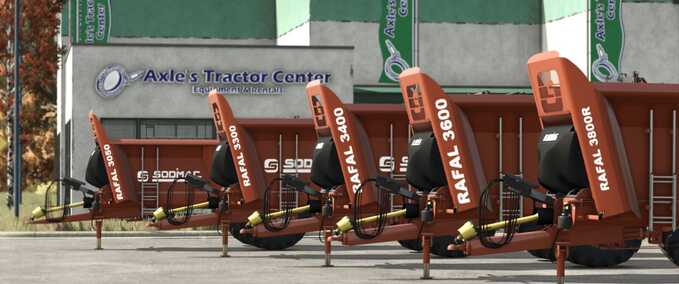 manure spreader Sodimac Rafal Pack Farming Simulator mod