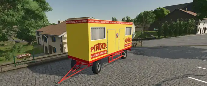 Other trailers Pinder Home Press Trailer Farming Simulator mod