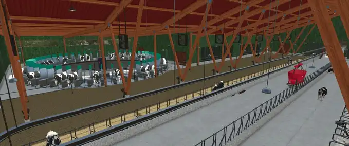 Animals Automated Dairy Farm 700 Farming Simulator mod