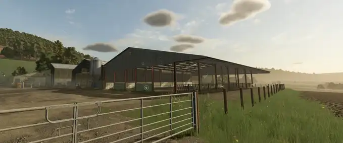 Animal Pens UK Large Beef Unit Farming Simulator mod