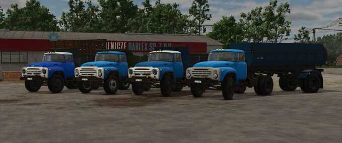 Trucks Zil 130 B1 Farming Simulator mod