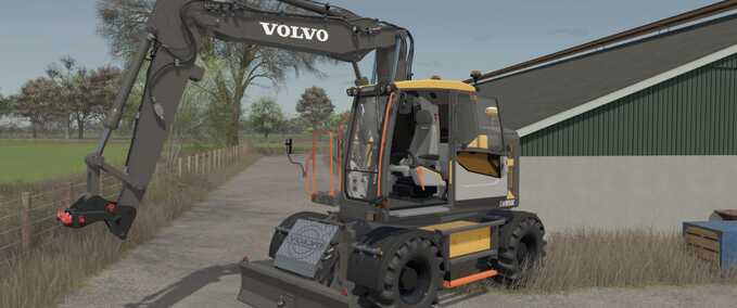 Other manufactors Volvo EWR150 Edit Farming Simulator mod