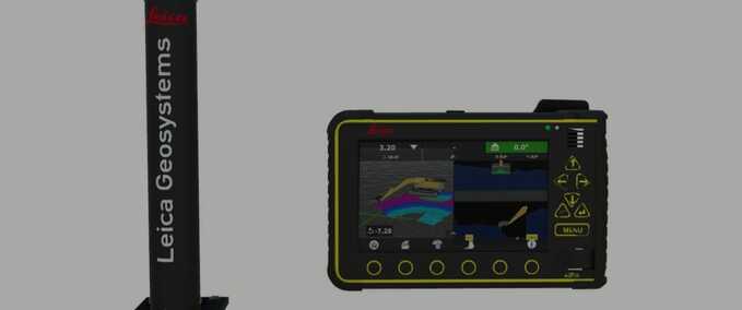 Prefab Leica GPS Farming Simulator mod