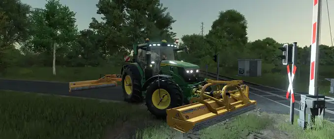 John Deere John Deere 6R Medium Frame Gen2 Farming Simulator mod