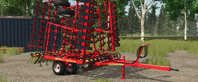 Cultivators & Harrows Potila Master 600 Cultivator Farming Simulator mod