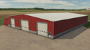 Large Metal Drive-Thru Garage