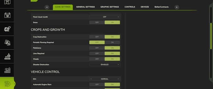 Scripts Menu Scroll Memory Farming Simulator mod