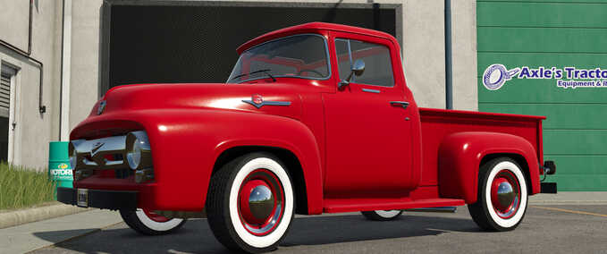 Cars F-100 Pickup Truck from 1956 Farming Simulator mod
