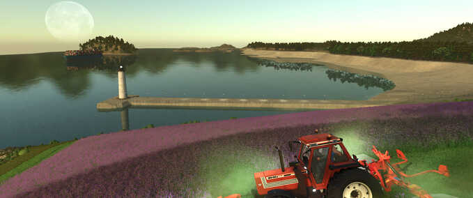 Maps The Shoreline of Lake Michigan Farming Simulator mod