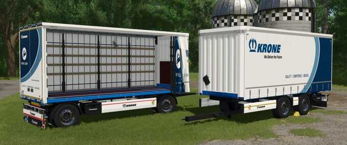 Tandem Krone Trailer Pack Farming Simulator mod
