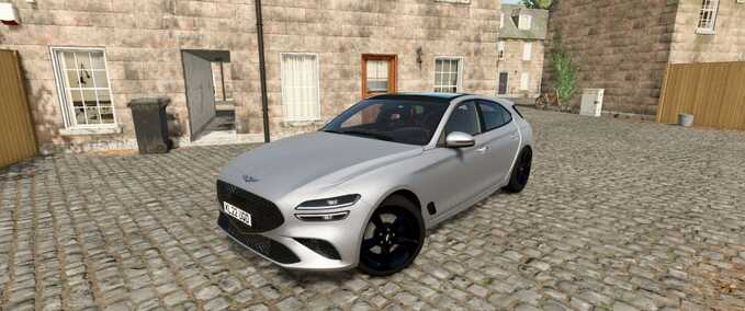 Cars Genesis G70 Wagon Farming Simulator mod