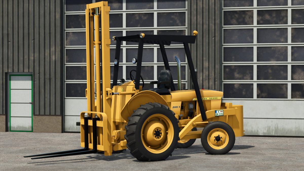 John Deere 480B Forklift - Thumbnail 1