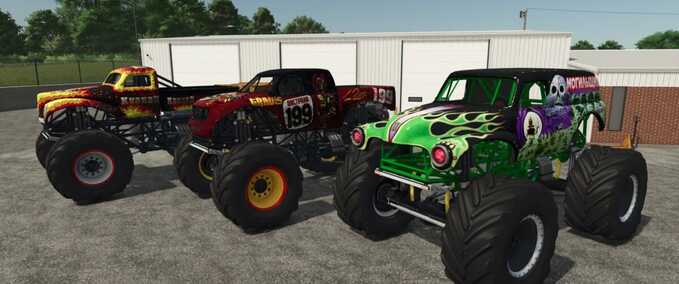 Other Vehicles Monster Trucks Pack Farming Simulator mod